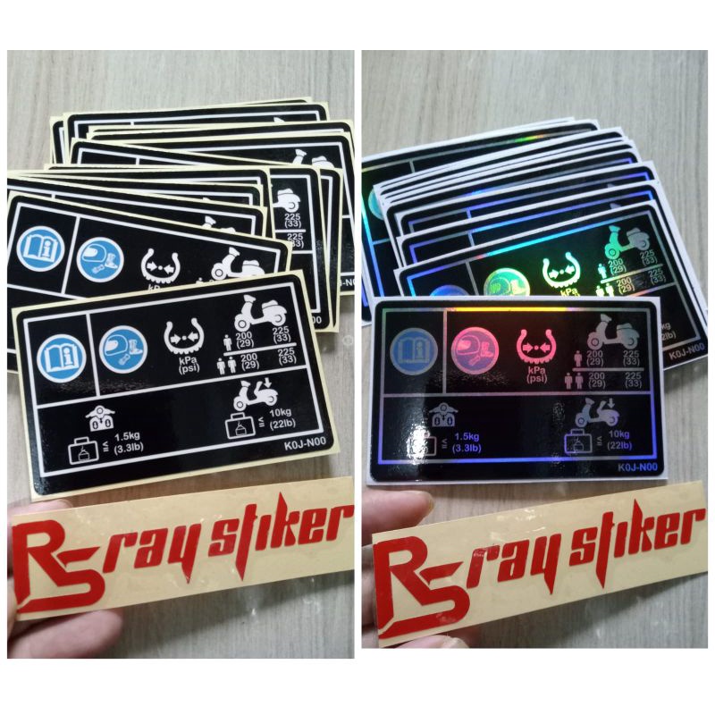 WARNING PERINGATAN HONDA BEAT