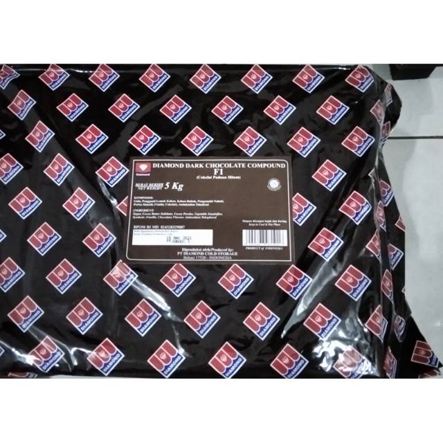 

DISKON TERMURAH !!! COKLAT Blok Dark Diamond Halal Mui_5kg