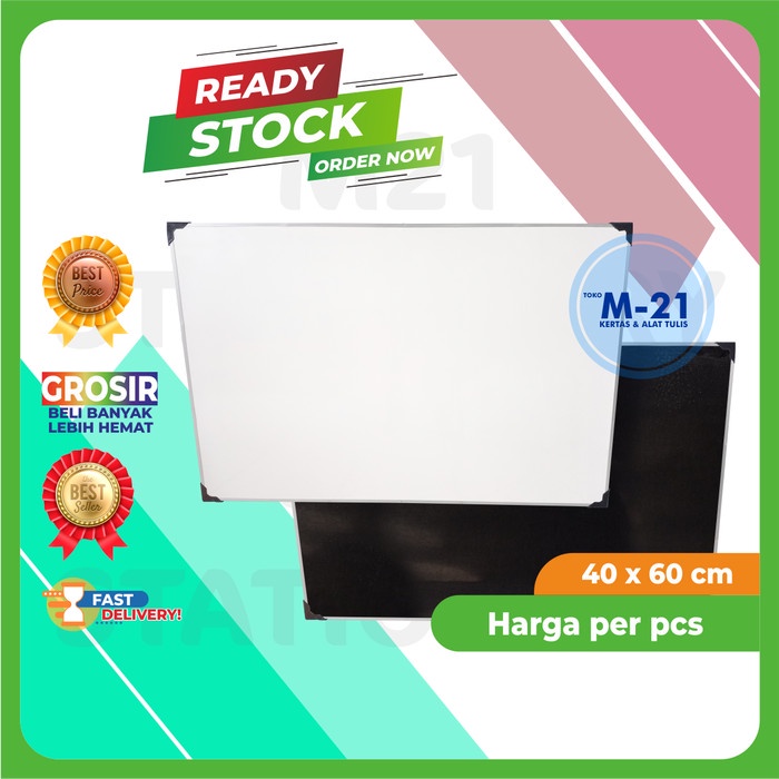 

PAPAN TULIS DUA SISI KSR 40x60
