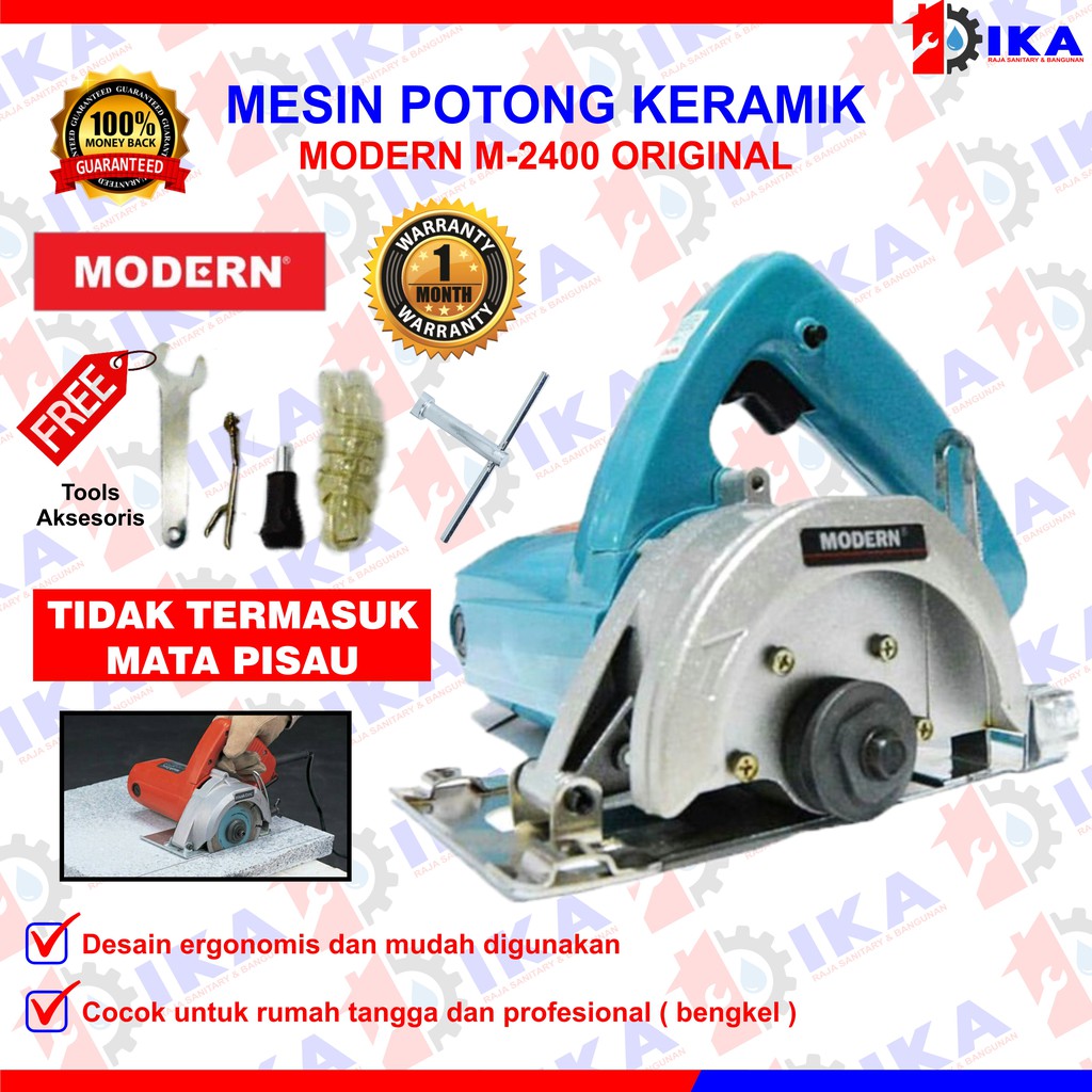 Mesin marble cutter Modern asli M2400/ potong keramik kualitas bagus