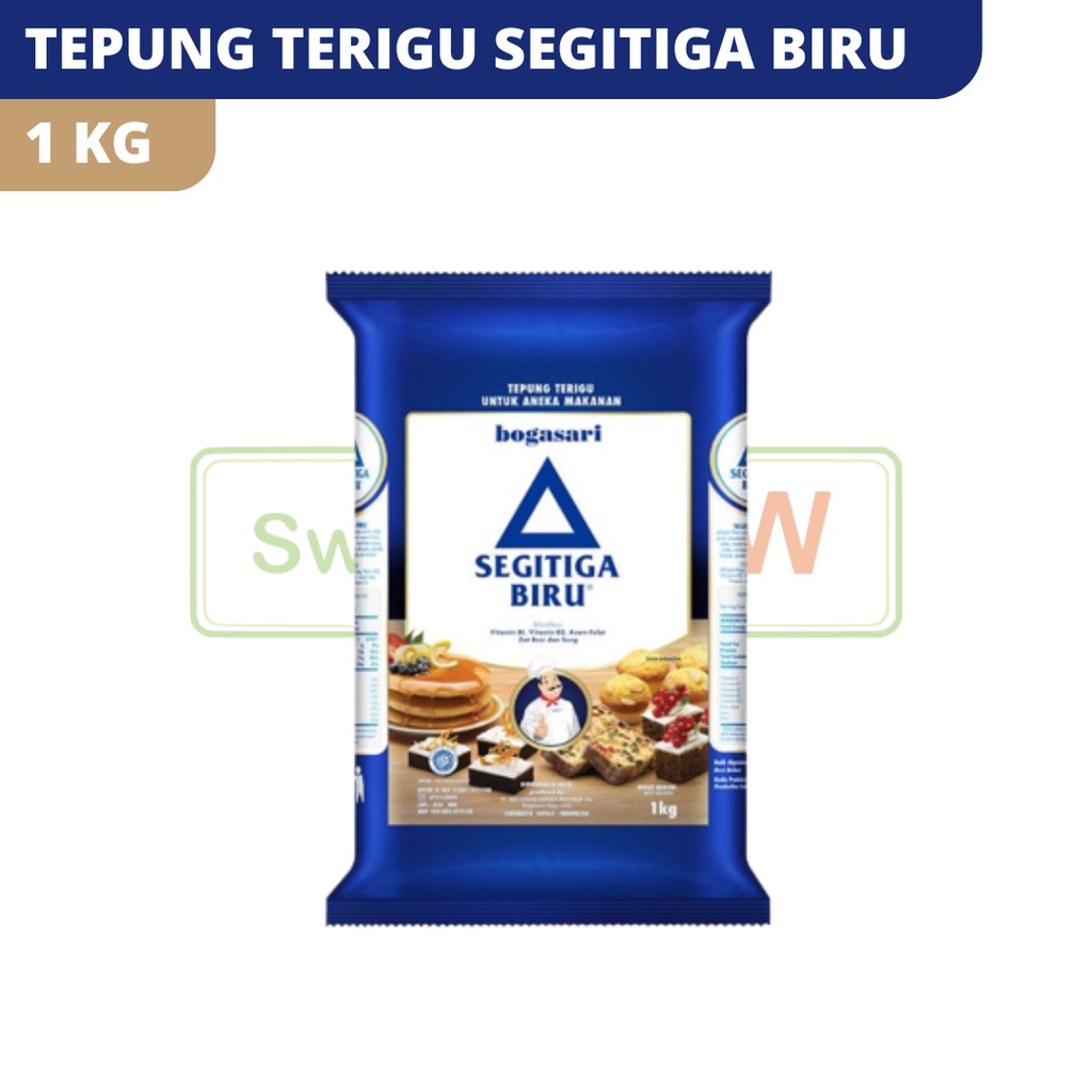 

TEPUNG TERIGU SEGITIGA BIRU PREMIUM 1KG