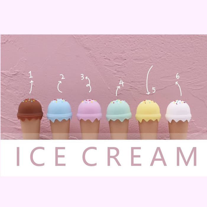 

Pulpen Gel Unik / Pen Gel Ice Cream Warna Warni Imut