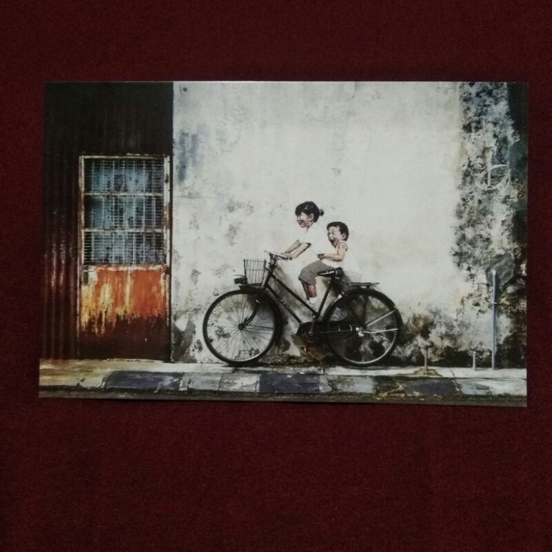 

Postcard / Kartu Pos Penang Street Art Malaysia (1)