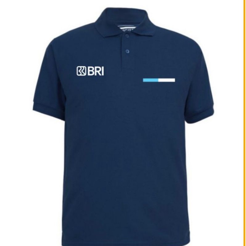 Kaos Bank BRI baju Bank BRI seragam bank BRI kaos polo Bank BRI kaos kerah Bank BRI polo shirt Bank 