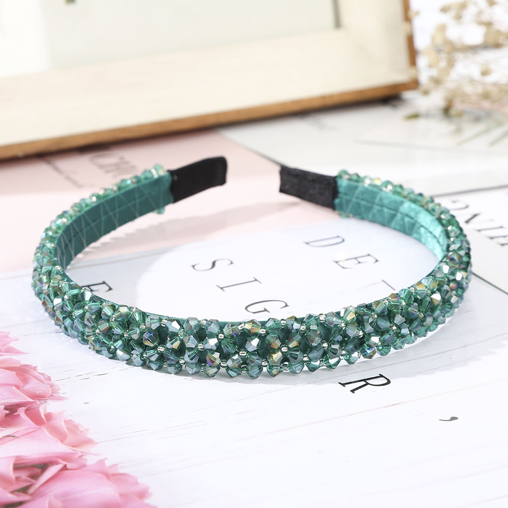 Korean Crystal Headband Fashion Temperament Hairband for Women Hair Accessories