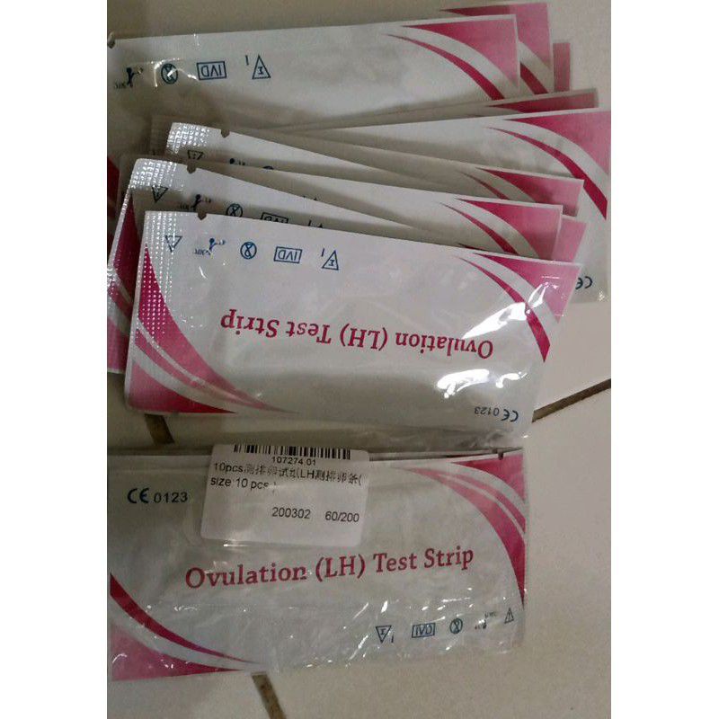 LH Ovulation test strip/alat test masa subur/test ovulasi/ovulation test/ovutest