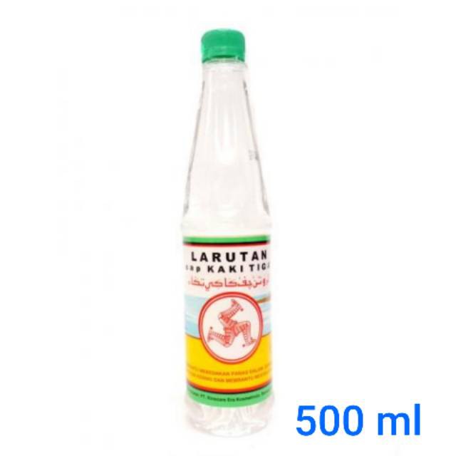 

Larutan Cap Kaki Tiga Botol 500 ML