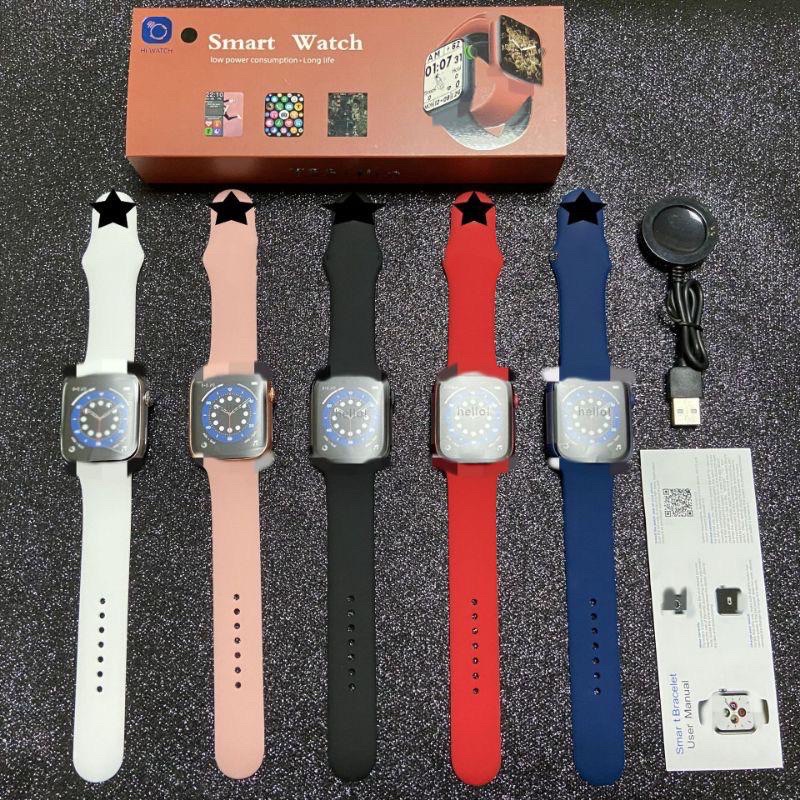 Jam Tangan Smartwatch T55+ T55 Plus T55+Pro Smartwatch Full Screen 1.75 inch Original