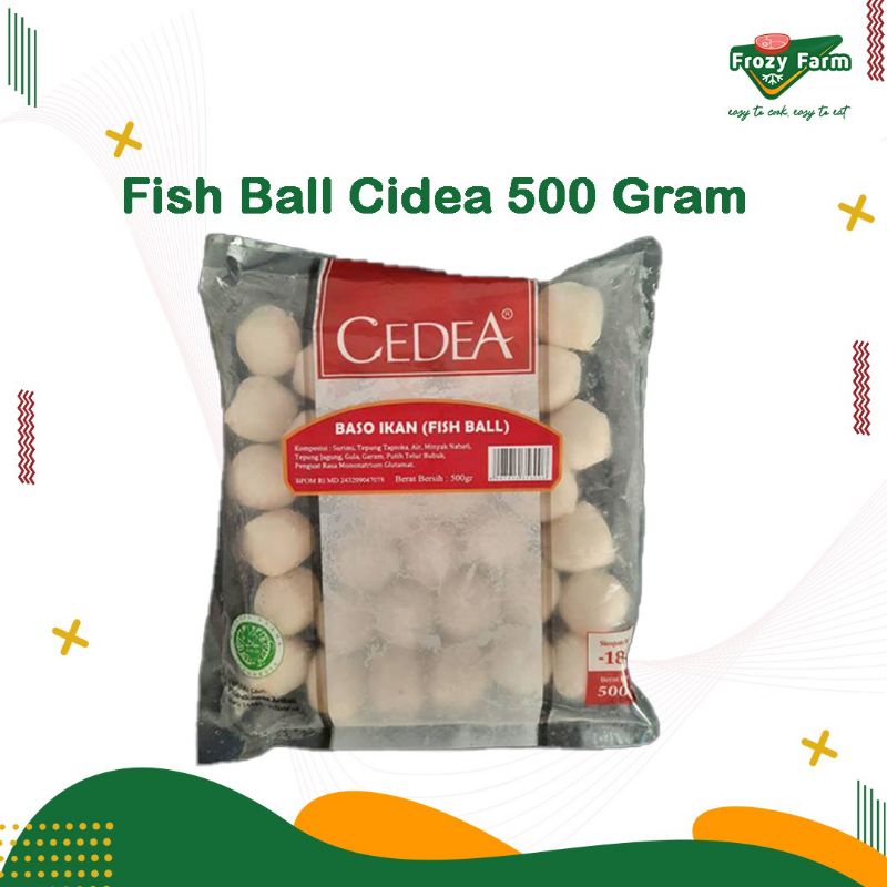 

CEDEA BAKSO IKAN ( FISH BALL) 500 GRAM