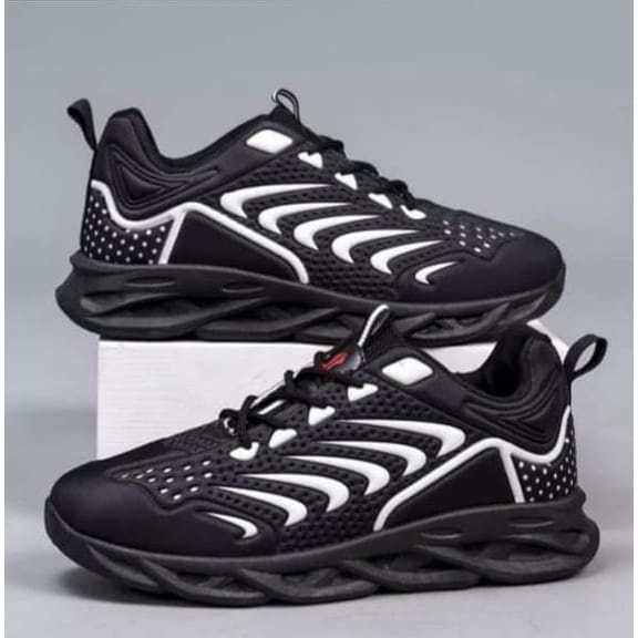 2.2 Sepatu pria sneakers OLAHRAGA thundervolt pria MESH API 02 hits terlaris sepatu pria import terb