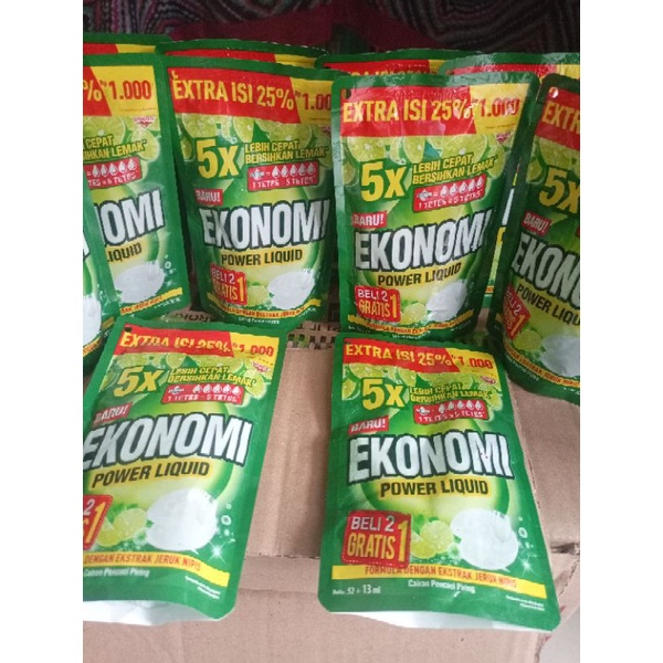Ekonomi pencuci piring 52ml+13ml