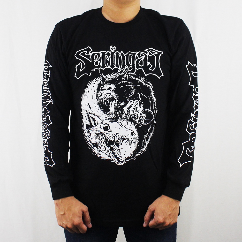 LONGSLEEVE MUSIK SERINGAI 01 - BAJU MUSIK SERINGAI LENGAN PANJANG - BAJU LENGAN PANJANG SERINGAI - KAOS MUSIK SERINGAI - KAOS LENGAN PANJANG PRIA - KAOS PRIA - SLIPKNOT - ACDC - AVENGED SEVEN FOLD - BRING ME THE HORIZON - BLACK SABATH - BURGERKILL