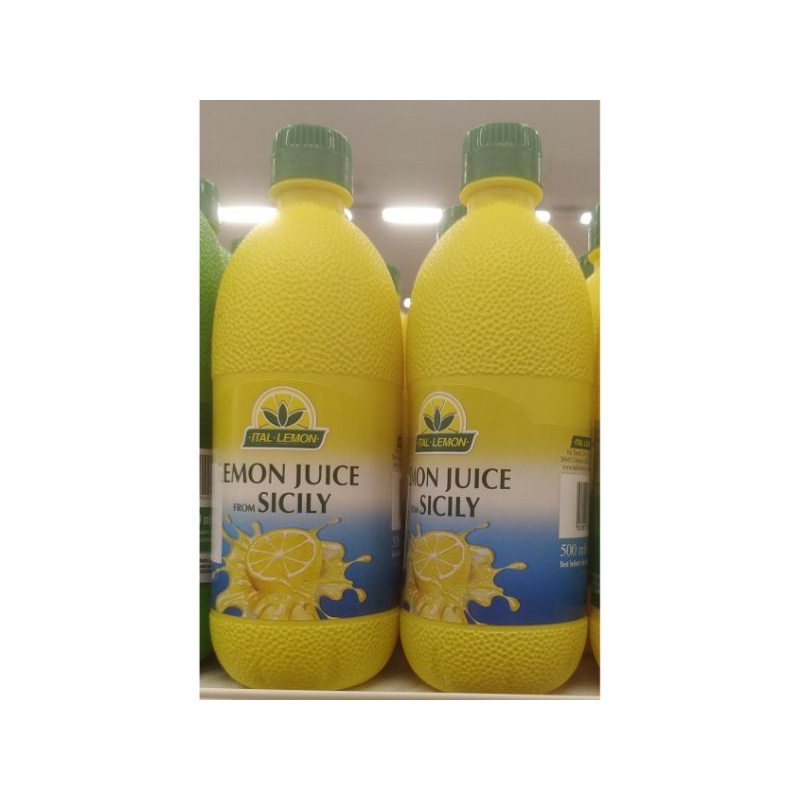 

LEMON JUICE SICILY 500 MIL