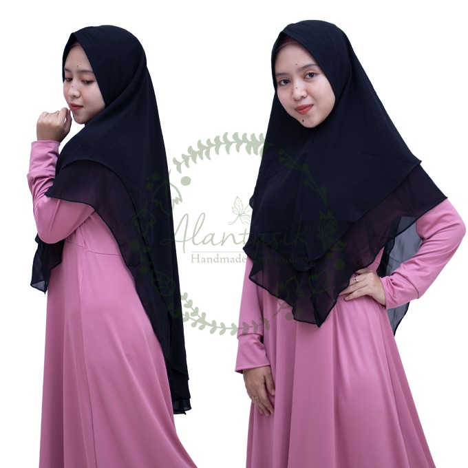 Alantasik - jilbab ceruti WYN 2 layer R.25