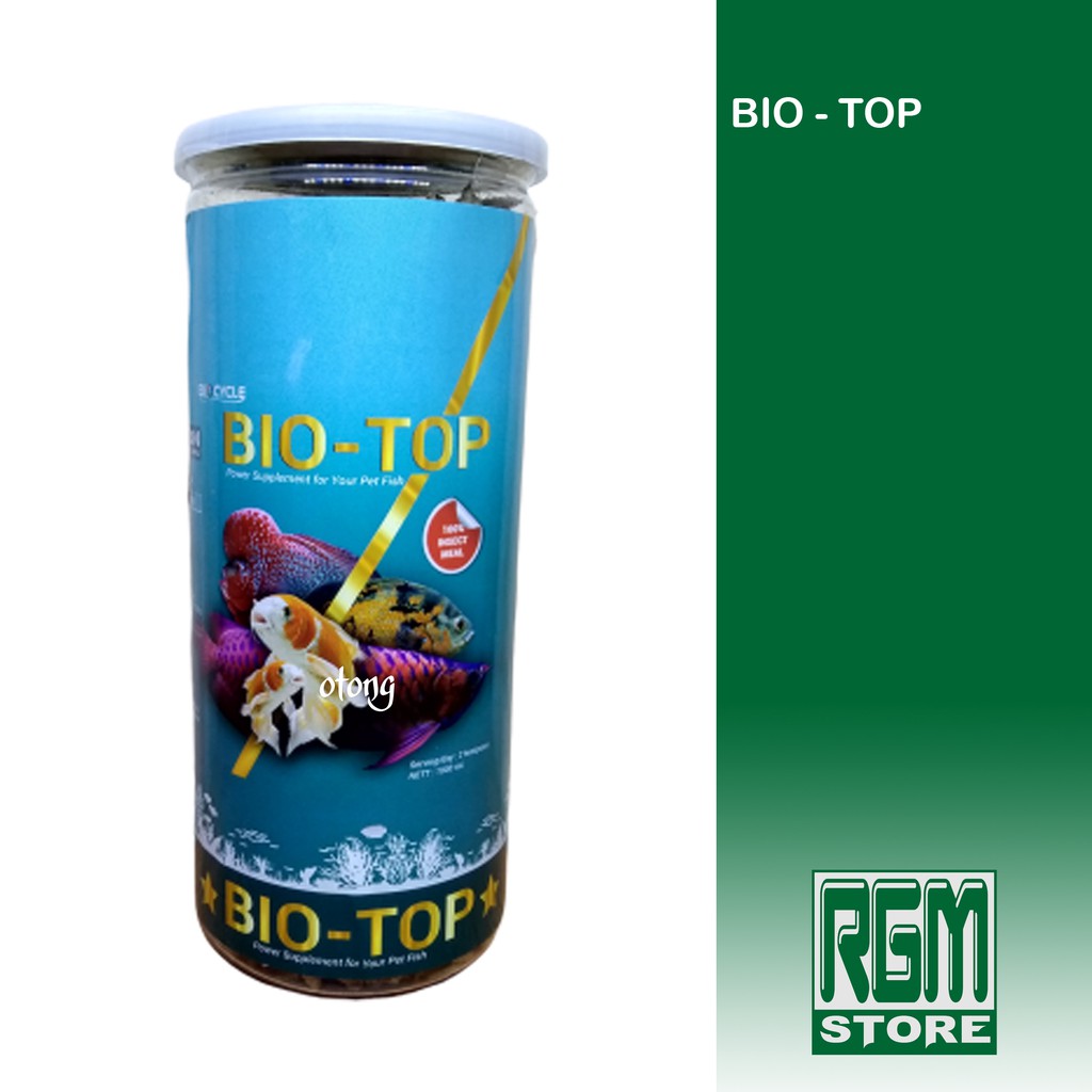 Biotop Bio top ulet ulat hongkong kering dry maggot pakan makanan ikan murah