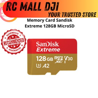Memory Micro SD DJI Mavic 2 Pro Zoom Phantom 4 Pro V2.0 Air 2 Mini 2 Pocket 2 Sandisk Extreme 128GB