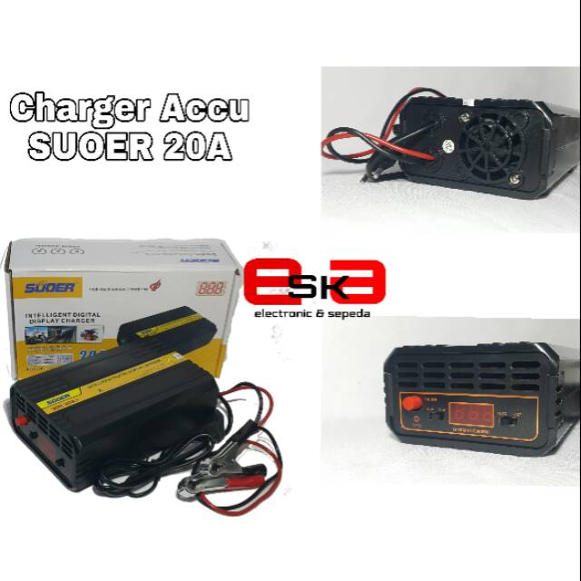 Charger Accu SUOER 20A