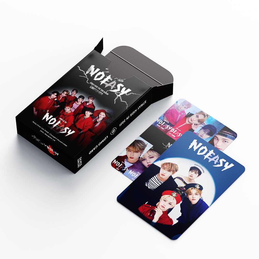 [kstuffind] STRAYKIDS NOEASY NO EASY LIMITED VER 2ND SECOND ALBUM SKZ SKS PHOTOCARD LOMO CARD PHOTO KARTU FOTO PC STAY MURAH 54PCS PCS 54