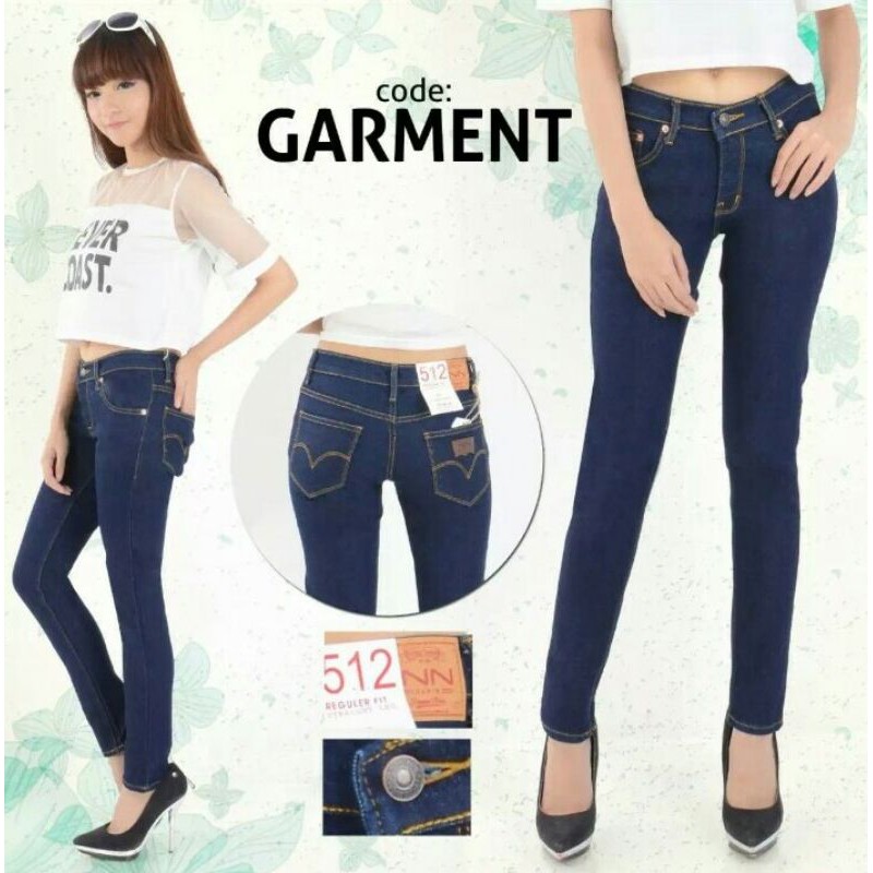 CELANA JEANS WANITA BIG SIZE GARMENT PREMIUM UKURAN SUPER JUMBO