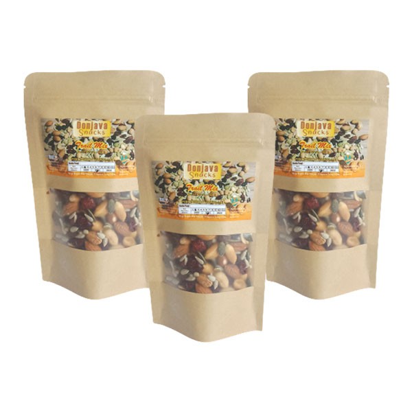 

Donjava Cookies!Trail Mix/Kacang Campur/Granola100 gram-Paket 3