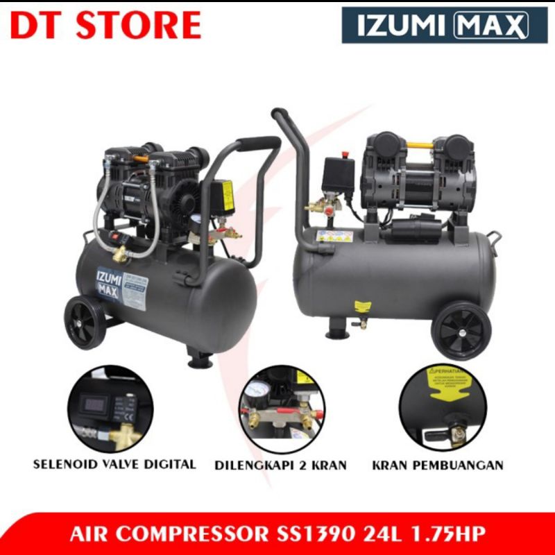 IZUMI MAX KOMPRESOR OIILESS 1,75 HP