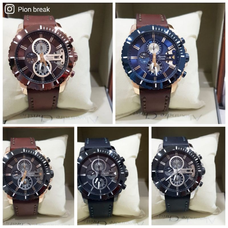 JAMTANGAN PRIA ALEXANDRE CHRISTIE AC6527 / AC 6527 / ACF6527 ORIGINAL TERBATAS