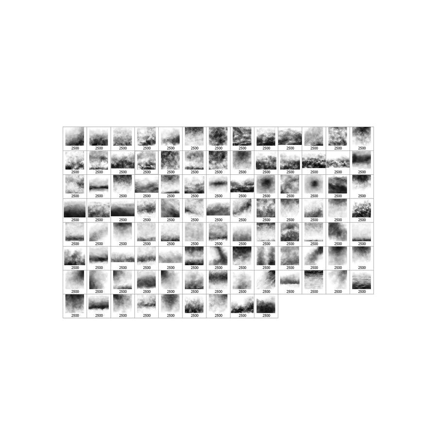 100 Fog - Photoshop Stamp Brushes