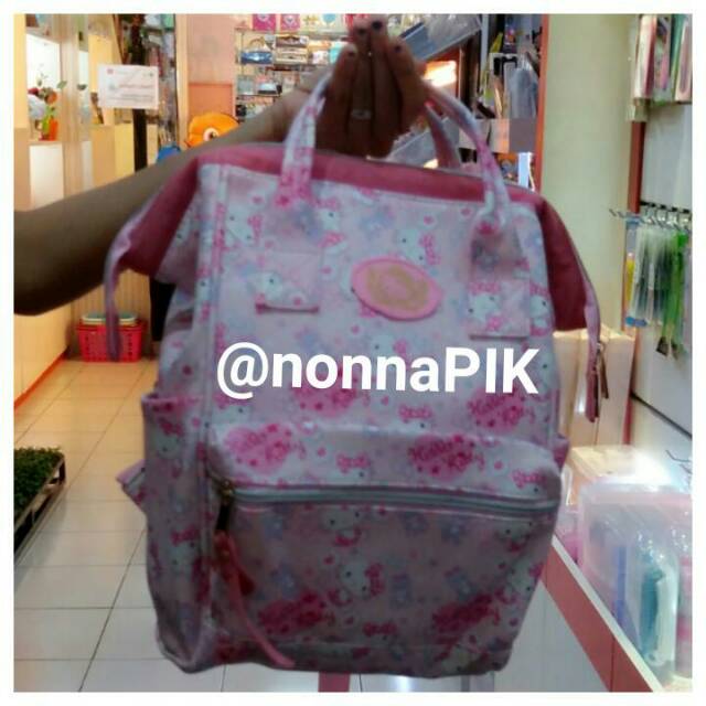 TAS RANSEL KULIT HELLO KITTY ORI SANRIO