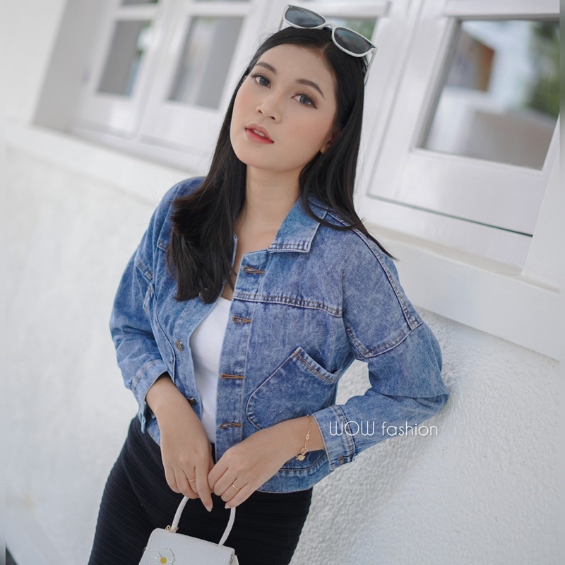 WOW - PABLO JAKET JEANS DENIM WANITA