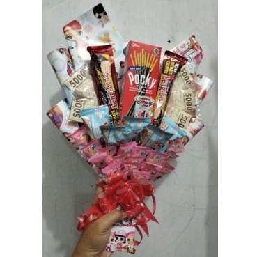 

buket Snack duit @65.000 Money Bouquet / buket uang