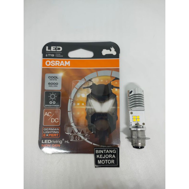 Lampu Depan LED OSRAM LED 2sisi H6 Cree AC DC Warna Putih BEAT BEAT FI MIO M3 VARIO KHARISMA FU