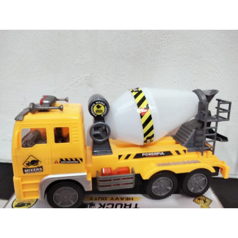MOBIL TRUK MOLEN KONTRUKSI / MOBIL LAMPU + MUSIK