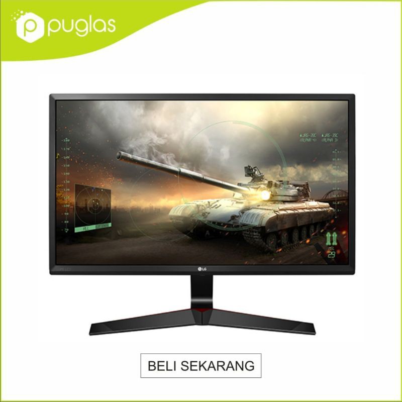 Monitor LED 27" Inch LG 27MP59G IPS Full HD 75Hz HDMI For Komputer PC