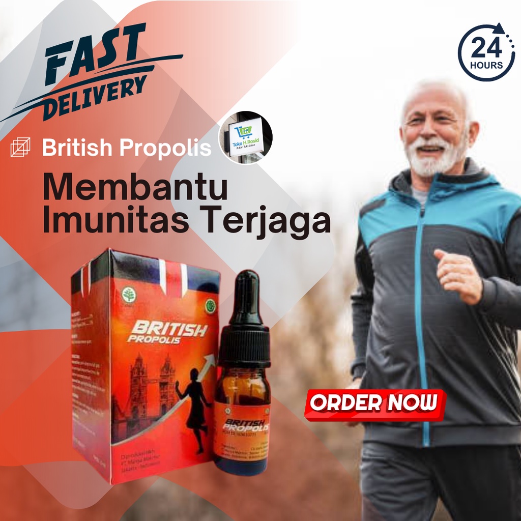 British Propolis Imunitas Vitamin Daya Tahan Tubuh Dewasa Obat Alergi Sirup Vitamin Kulit Suplemen K