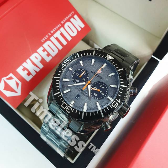 Jam Tangan Pria Expedition E 6735 M Black