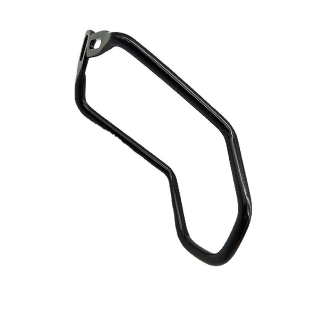 Lanfy Sepeda Derailleur Penjaga Luar Baja Sepeda Jalan Sayap Ganda Lubang Penjaga Pelindung Rantai Tetap Penjaga Pelindung Gigi Belakang