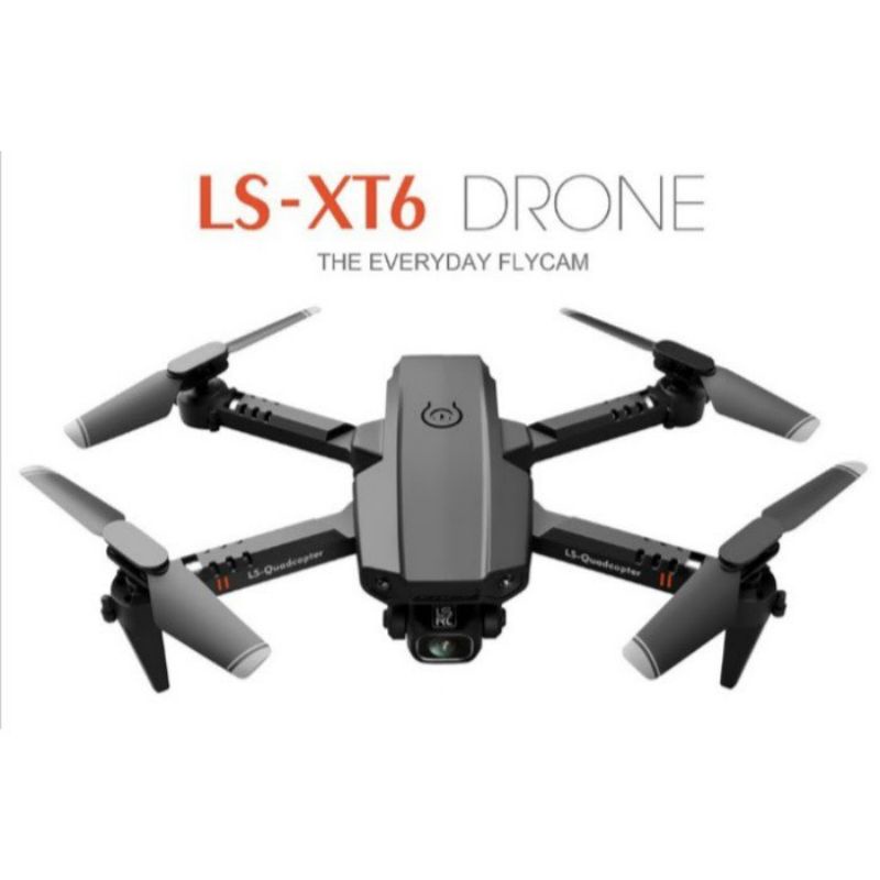 Drone LSRC LS-XT6 Mini Drone Camera HD Wifi Fpv Alt Hold BEKAS MURAH