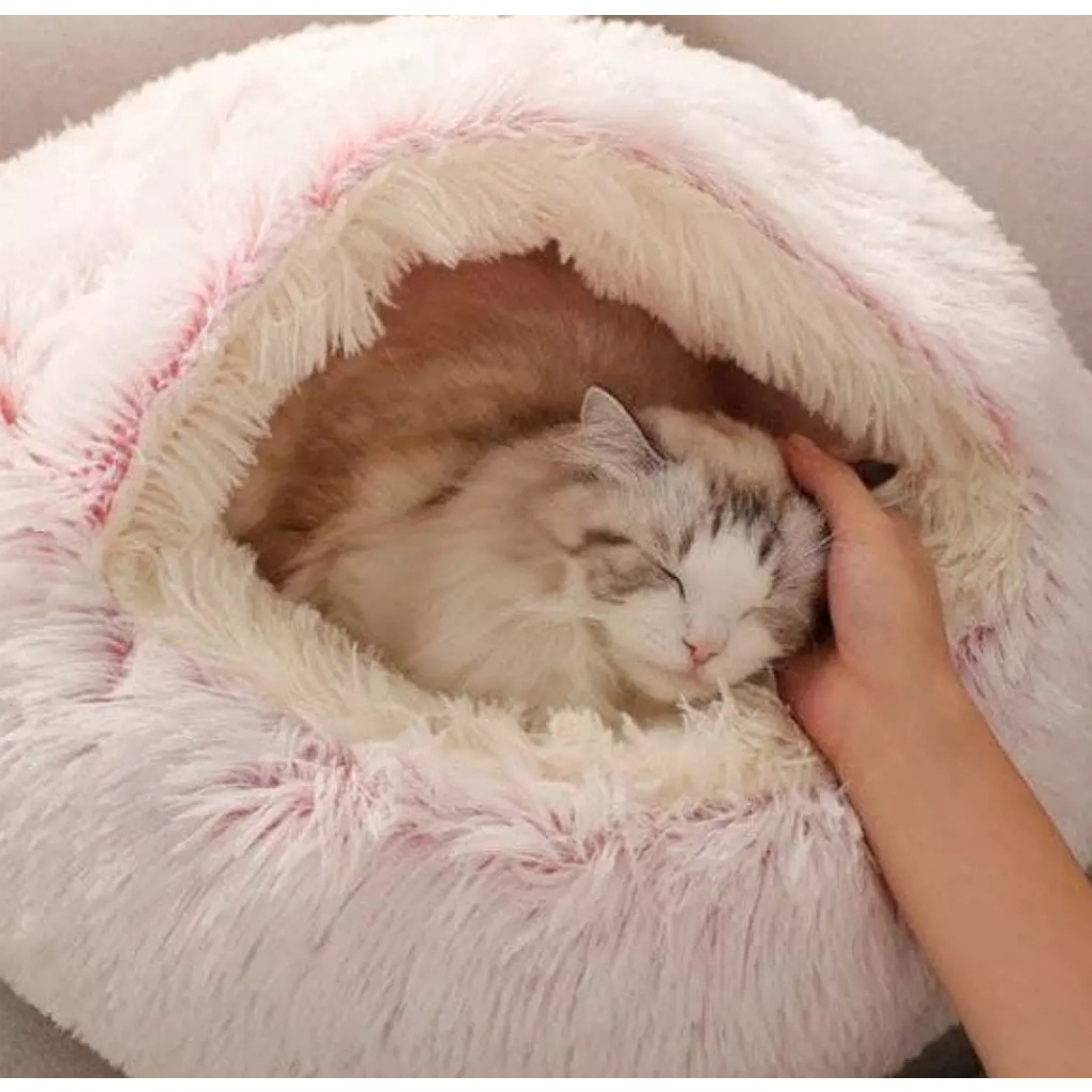 Tempat Tidur Kucing Murah Dan Premium/Kasur Kucing Bulu Halus Dan Hangat/Tempat Kucing/Bantal Kucing/Cat Bed/Perlengkapan Kucing Dan Hewan/Kasur Kucing/Ranjang Kucing/Kandang kucing-1