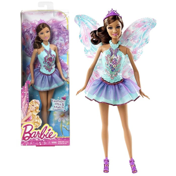 Barbie Fairy Mix & Match Fashion Doll - Original Boneka Mattel
