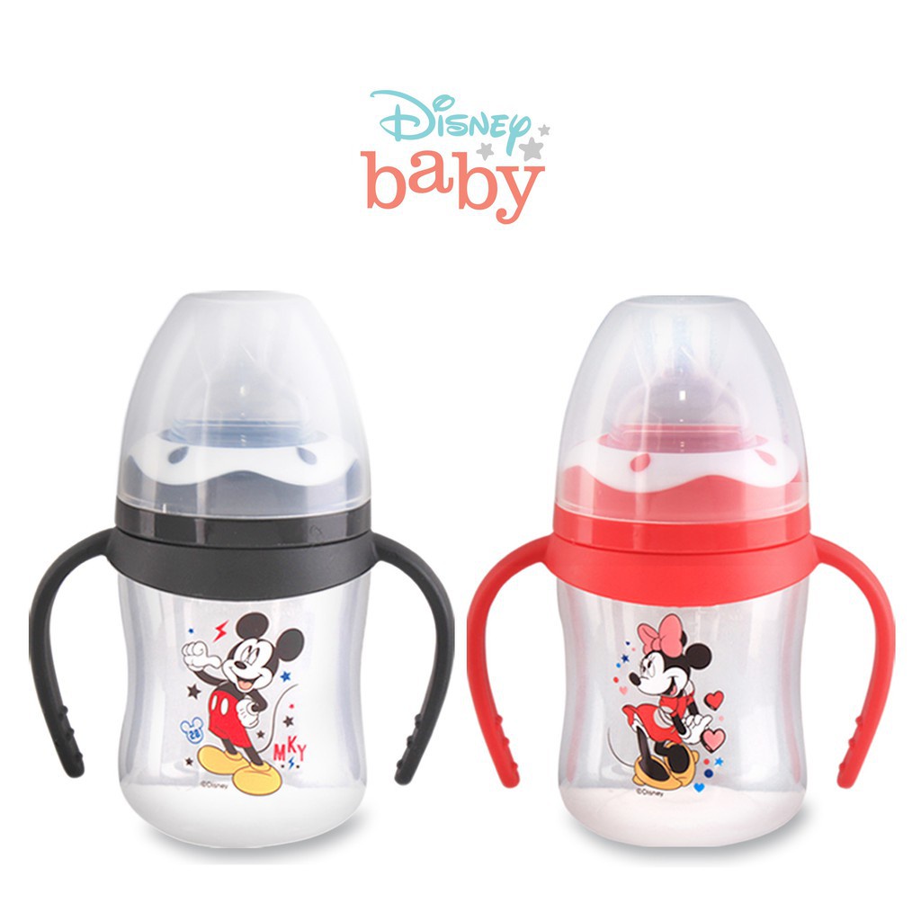 Lusty Bunny Disney Bottle wide neck Handle DMM 2121 (250ml) DMM 2111 (125ml) Botol susu wide neck