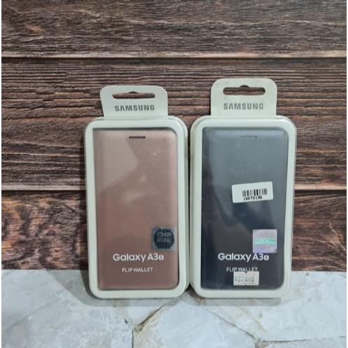 SAMSUNG FLIP WALLET GALAXY A3 2016 ORIGINAL RESMI SEIN