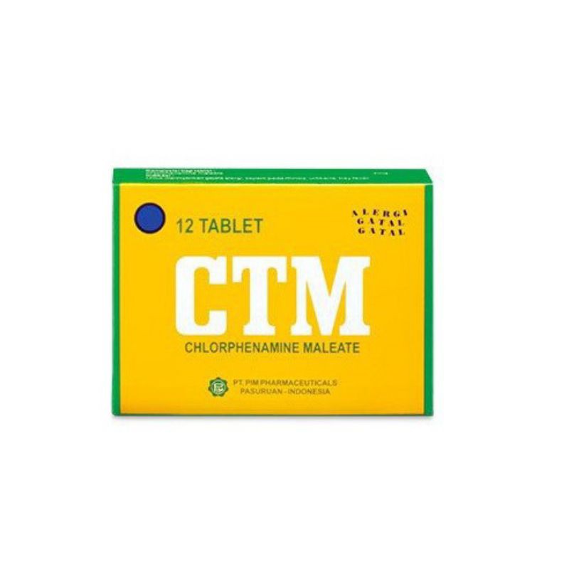 CTM obat gatal