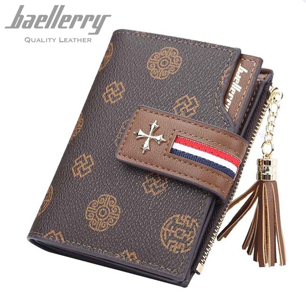 BAELLERRY 1803 Dompet Wanita Kecil Bahan Kulit PU Leather Premium WATCHKITE WKOS