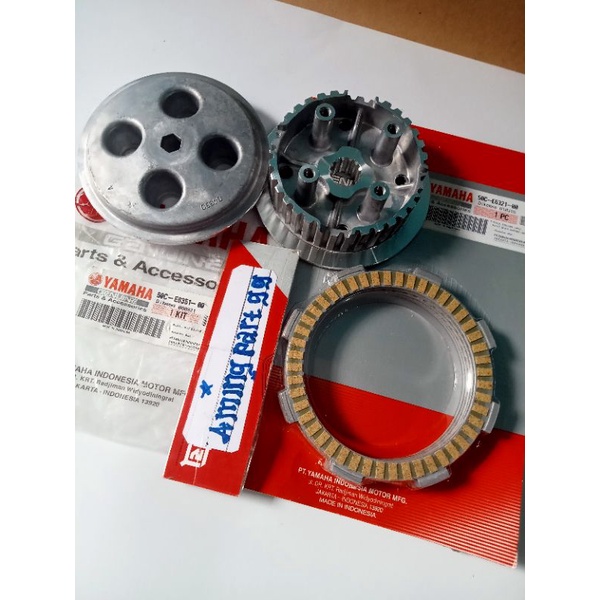 RUMAH KOPLING ASSY KAKI 4 + KAMPAS KOPLING JUPITER MX NEW MX NEW 5OC