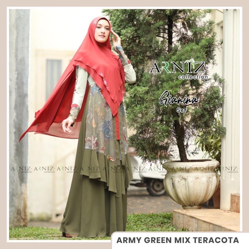 Gianina Set Syari Original By Arniz Collection
