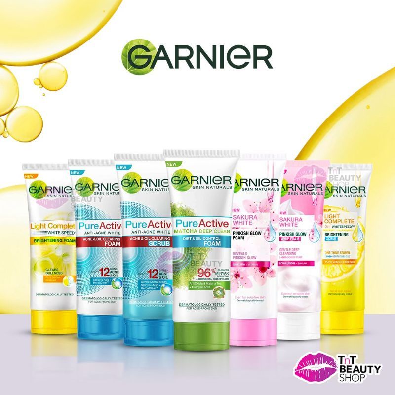 ♥️Afnansa♥️  Garnier Cleansing Facial Foam 100ML