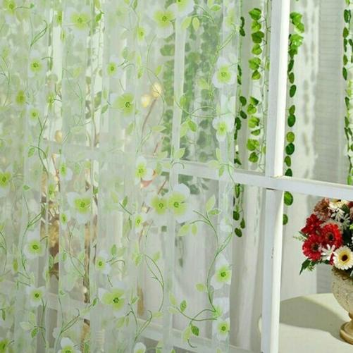 ❅ gorden murah/ tirai murah bunga sakura - Pink ✯