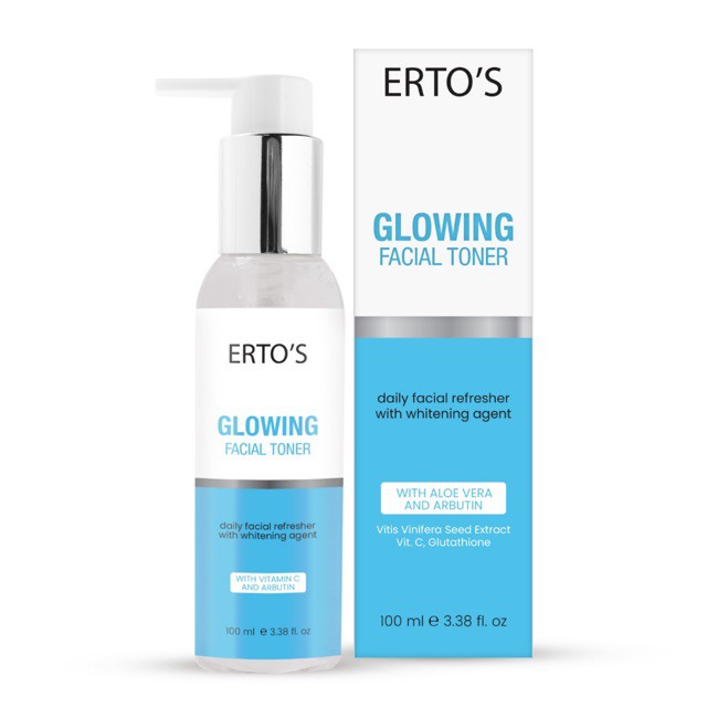 ERTO'S GLOWING FACIAL TONER / TONER WAJAH GLOWING ERTOS