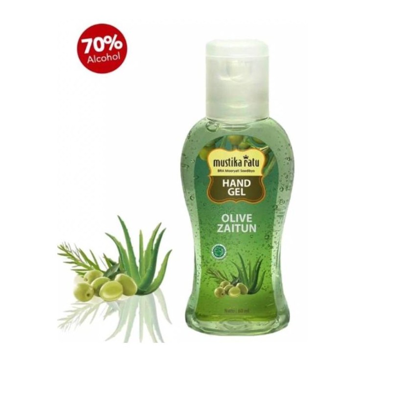 Mustika Ratu Hand Gel Olive Zaitun 60ml