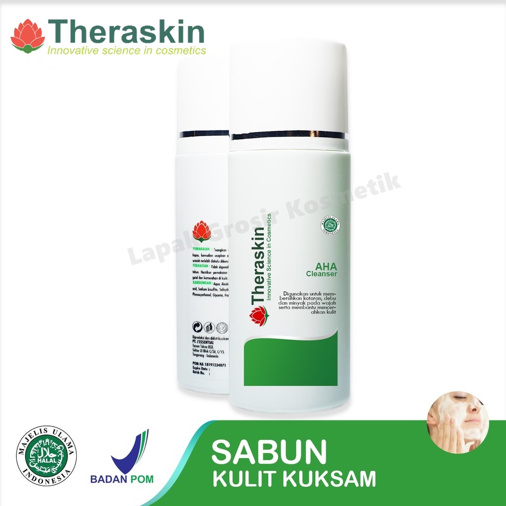 Theraskin AHA Cleanser / Facial Wash AHA / Sabun Wajah Dengan Kandungan AHA